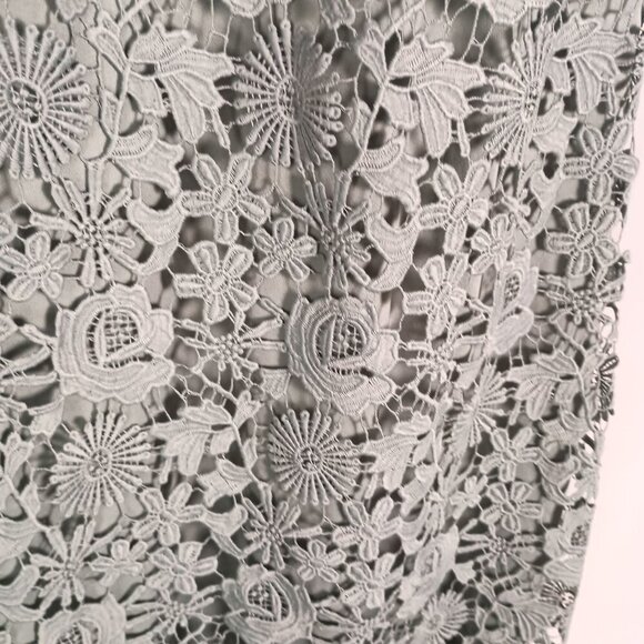 Lulus Love Poem Sage Green Lace Mini Dress Women’s Size M Wedding Party - Picture 7 of 7